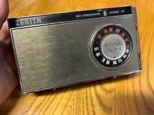 Vintage 1960’s Zenith Royal 51 Portable Transistor AM/FM/AFC Radio Untested Nice picture