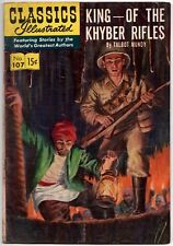 King of the Khyber Rifles Classics Illustrated #107 1953 HRN 108 1st Printing picture