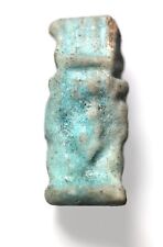 ZURQIEH - ad15155- ANCIENT EGYPT. FAIENCE BES AMULET.  600-300 B.C picture