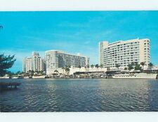 Pre-1980 MILLIONAIRE'S YACHT AT HOTEL DOCK Miami Beach Florida FL HQ2132 picture