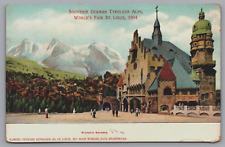 Palace of Agriculture Official Souvenir World's Fair St. Louis Vintage Postcard picture