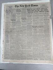 New York Times Oct 06, 1930 NYC R-101 Crash Great for display picture