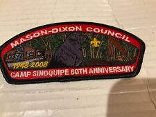 Mason Dixon Council CSP SA-30 Camp Sinoquipe 60th Anniversary 2008 j picture