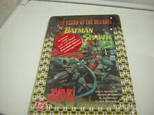 BATMAN SPAWN COMIC BOOK SEALED 1994 VINTAGE THE CLASH OF THE DECADE MCFARLENE picture