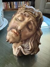 Rare Antonio Borsato Head of Christ, Crown of Thorns Figurine picture