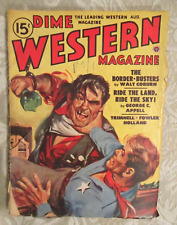 PULP: DIME WESTERN MAGAZINE VOL.55, #4 - AUG 1949 - WALT COBURN, POPULAR PUBL. picture