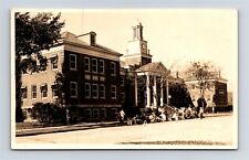 Postcard IL Hines Illinois Edward Hines Memorial Hospital Admin RPPC AN11 picture