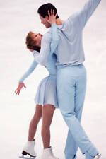 Elena Berezhnaya & Anton Sikharulidze Olympics 1998 OLD FIGURE SKATING PHOTO 2 picture