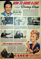 Original Casco Ad: Danny Kaye; How to Drive a Car picture