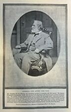 1904 Confederacy General Robert E. Lee His Place in History picture