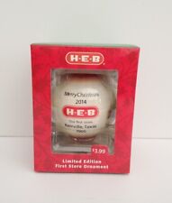 RARE HEB Super Market LIMITED EDITION Ornament 2014 First Store Kerrville NOS picture
