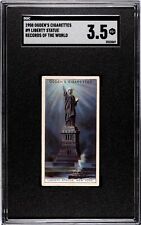 1908 Ogdens Cigarettes Statue of Liberty Records of the World SGC 3.5 picture