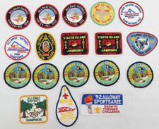 Vintage Boy Scouts of America Allowat District Patches Mixed Lot of 18  AL picture