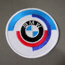 BMW Motorsports Roundel Vintage Style Iron-On Automotive Patch 2