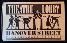 VINTAGE ADVERTISING THEATRE LOBBY AT HANOVER STREET MATCH BOX  picture