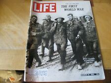 1964  LIFE MAGAZINE  MARCH 13  THE FIRST WORLD WAR  PART 1  LOWEST PRICE ON EBAY picture