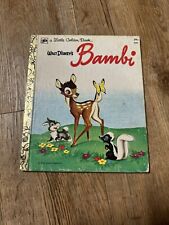 Bambi, A Little Golden Book,1948(VINTAGE Walt Disney) picture