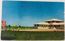Vintage Jesup Iowa IA Clover Leaf Motel Postcard 1961 picture