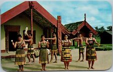 Postcard New Zealand Poi Dance at Model Pa picture