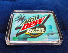 Mtn Dew Baja Blast Glass Paperweight Limited Edition Elegnt Collectible Gift Box picture