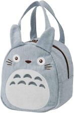 Skater My Neighbor Totoro Die Cut Lunch Bag with Zip Closure Grey KNBD1 picture