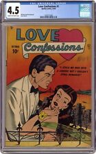 Love Confessions #1 CGC 4.5 1949 2026171008 picture