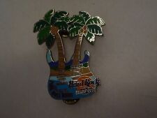 Hard Rock Cafe pin Choctaw Beach Club Twin Palms Guitar doubleneck Vertical 2003 picture