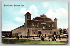 eStampsNet - 1907 State Fair Rangor ME Maine Auditorium Building Postcard  picture