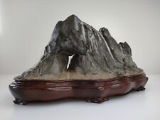 Suiseki Mountain Viewing Stone Bonsai Zen Japanese Rock Furuya-ishi 32cm/12inch picture