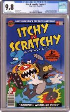Itchy and Scratchy Comics 1N Vance Newsstand Variant CGC 9.8 1993 4072945006 picture