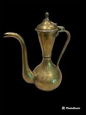 Antique Imperial Russian Brass Pitcher Tula Batashev Mid. 19 C picture