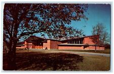 c1950's Temple Emanu El Houston Texas TX, First Houses Of Worship Postcard picture
