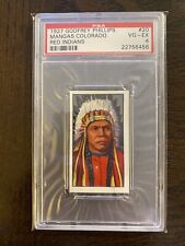 1927 Godfrey Phillips Mangas Colorado Red Indians Psa 4  picture