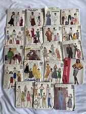 Lot of 19  Sewing Patterns McCalls 1991 & 1992 Vogue 1990 picture