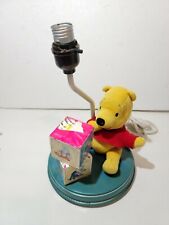 Disney Winnie The Pooh Hunny Lamp Night Light Nursery Decor Baby Infant 10” Tall picture
