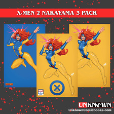 [3 PACK] X-MEN 2 UNKNWN COMICS DAVID NAKAYAMA BUNDLE (11/30/2022) picture