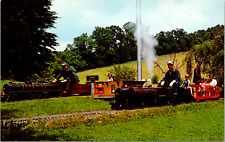Yorklyn Delaware DE Children Auburn Valley Railroad Vintage C. 1970's Postcard picture