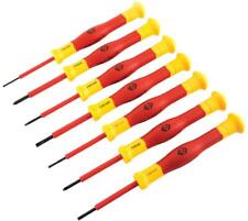 VDE PRECISION SCREWDRIVER SET - 7PC, KIT CONTENTS 7X ELECTRONIC SCR FOR CK TOOLS picture