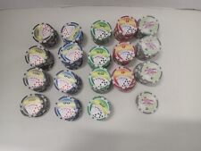 Welcome To Fabulous Las Vegas Nevada Lot Of 177 Novelty Pocker Chips  picture