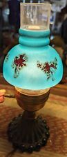Extremely Rare Shade/Chimney VINTAGE Electric Hurricane Lamp READ DESCRIPTION picture