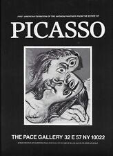 1981 Pablo Picasso  painting NYC art gallery vintage print ad picture