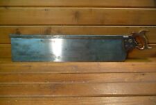 GIANT Vintage Stanley Mitre Box Saw Made by Disston  29
