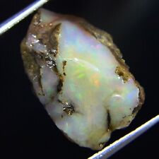 9.40Ct 100%Natural Ethiopian Fire Opal Rough Play Of Color Specimen gemstone picture