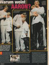 Aaron Carter Nick Carter teen magazine magazine pinup clipping Bravo 90s idols picture