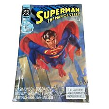 DC Comics SUPERMAN: THE MAN OF STEEL  Issue 1 July 1991 COMIC BOOK KG picture