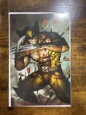 X DEATHS OF WOLVERINE #1 * NM+ * RYAN BROWN EXCLUSIVE VIRGIN VARIANT LIVES 🔥🔥 picture