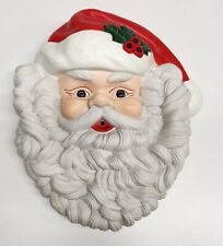 Vintage Telco Creations Santa Claus Head Hanging Motion Sensor 1995 READ picture