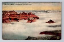 Grand Canyon AZ-Arizona, Morning After A Storm, Antique, Vintage c1915 Postcard picture