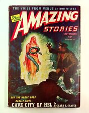 Amazing Stories Pulp Sep 1945 Vol. 19 #3 VG- 3.5 picture