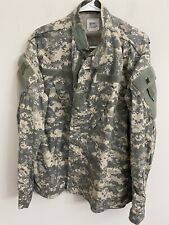 US Army Uniform ACU Field Jacket Digital Camo Ripstop Cotton Size M Hunting picture
